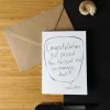 Congratulations You Passed Greetings Card