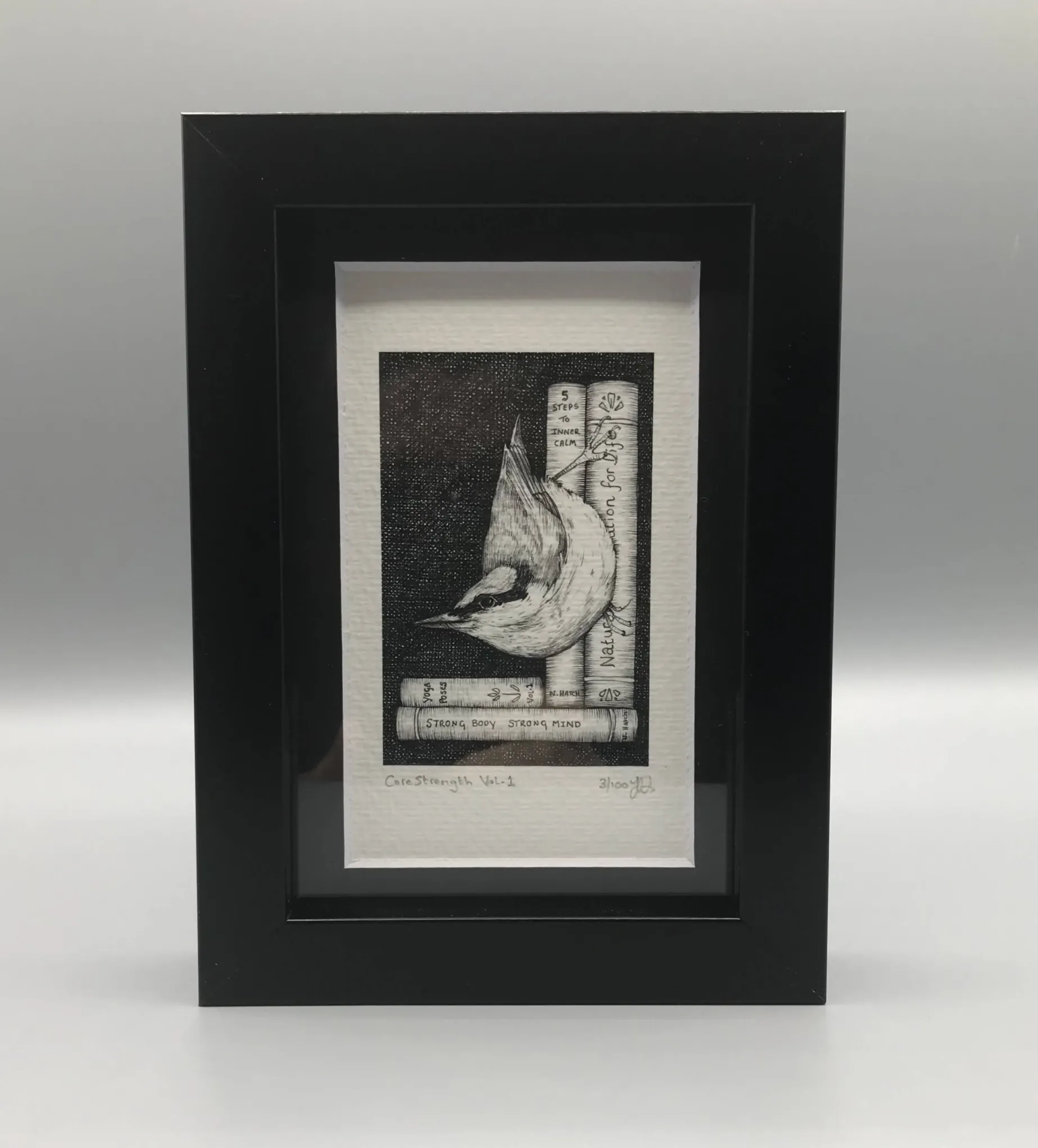 Core Strength - Vol. 1 - Limited Edition Framed Print by Jenny Davies