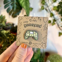 Cosy Gamepad Wooden Pin