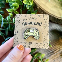 Cosy Gamepad Wooden Pin