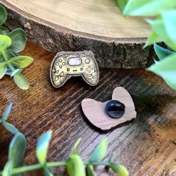 Cosy Gamepad Wooden Pin