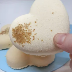 Creme Brulee Sweet Heart Bath Bomb