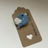 Crochet Bird Brooch
