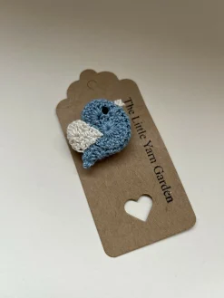 Crochet Bird Brooch