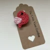 Crochet Bird Brooch