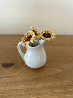 Crochet Miniature Flower Jug