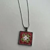 Crochet Necklace Pendant