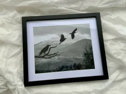 Crows Over Misty Mountains - Large