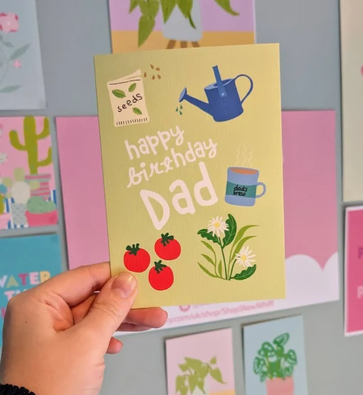 Dad birthday card.