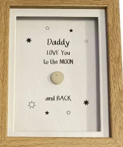 Dad /Daddy Love You To The Moon - Small