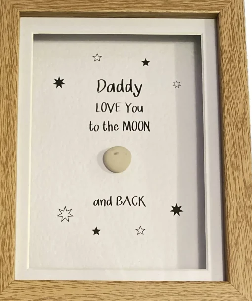 Dad /Daddy Love You To The Moon - Small