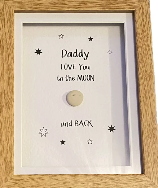 Dad /Daddy Love You To The Moon - Small
