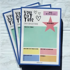 Daily Reflections Self Care Notepad A5