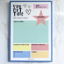 Daily Reflections Self Care Notepad A5