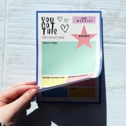 Daily Reflections Self Care Notepad A5