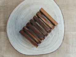 Dark Wood Soap Dish | Stylish & Functional | Art & Soul
