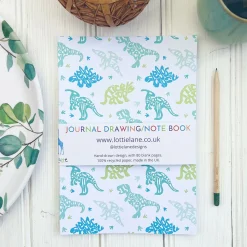 Dinosaur Journal Drawing Notebook