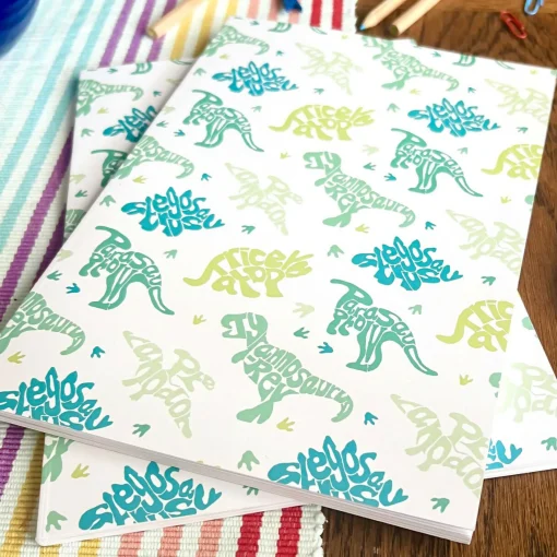 Dinosaur Journal Drawing Notebook