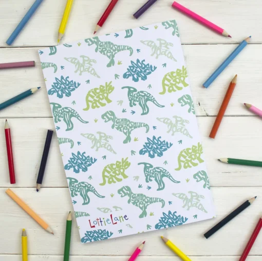 Dinosaur Journal Drawing Notebook