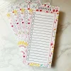 DL 'Confetti Petals' Shopping List Notepad