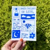 Don’t Forget To Live Postcard