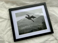 Dragon Over Misty Mountains - Large