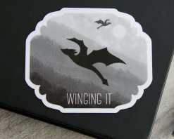 Dragon Sticker - Winging It