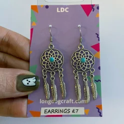 Dreamcatcher Charm Earrings