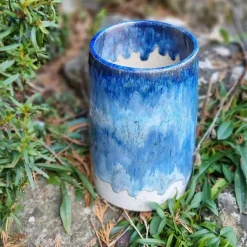 Dreamy Blues Flower Vase