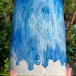 Dreamy Blues Flower Vase