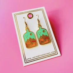 Earrings - Pyramid