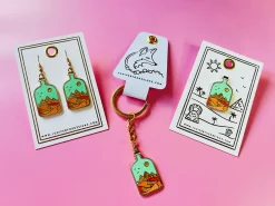 Earrings - Pyramid
