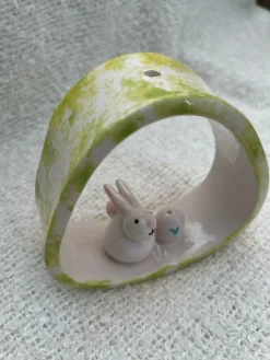 Easter Rabbit Incence Holder