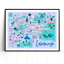 Edinburgh Art Print | Capture the Spirit of Scotland | Art & Soul
