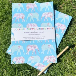 Elephants Journal Drawing Notebook | Recycled | Art & Soul