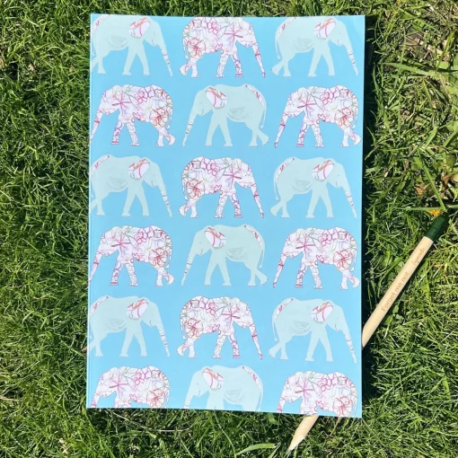 Elephants Journal Drawing Notebook | Recycled | Art & Soul