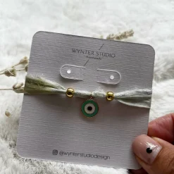 Evil Eye Silk Bracelet