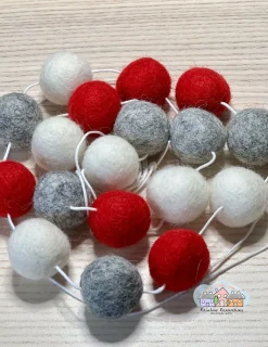 Feltball Garland