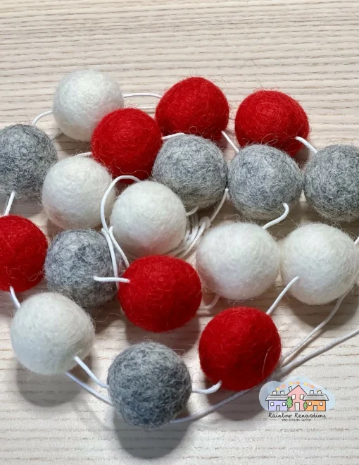 Feltball Garland