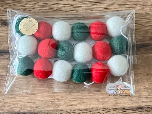 Feltball Garland