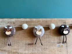 Felted Highland Cow Garland