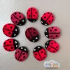 Felted Ladybird Magnet