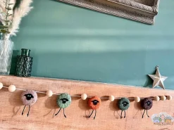 Felted Sheep Garland