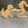 Female Figure Kneeling with Dog