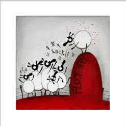 Flock Off! Sheep Art | Art & Soul