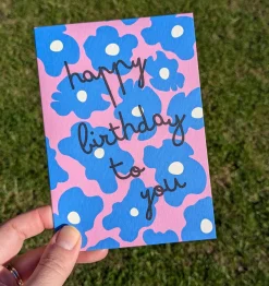 Floral Greetings Card