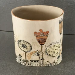 Flowertown Vase or Utensil Holder