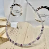 Fluorite Beaded Necklace