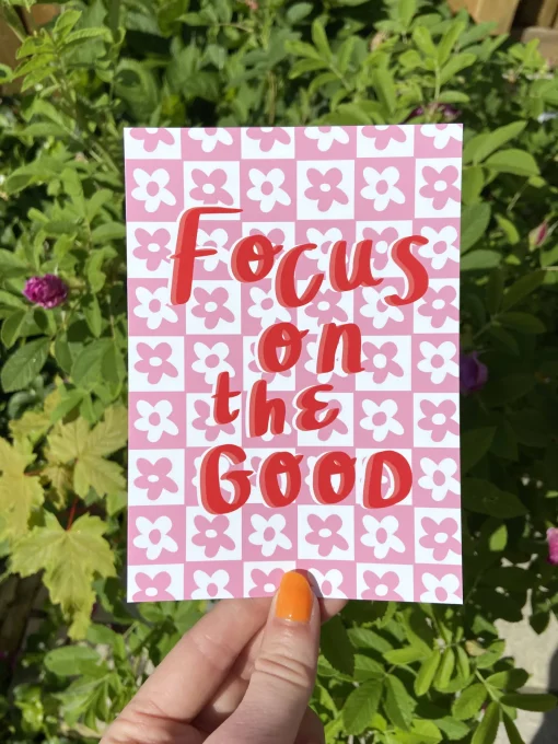 Focus On The Good Print