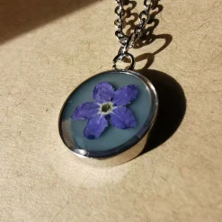 Forget Me Not Pendant Necklace